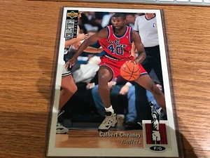 1994-95 Collector's Choice Basketball--Calbert Cheaney--Jumbo--5x7---NrMt--- - Picture 1 of 2