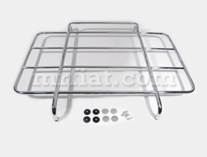 Fiat 124 Spider Luggage Rack Original Steel Chromed New - Picture 1 of 1