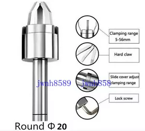CNC Lathe Bar Puller Automatic Lathe Feeder Pulling Claw Round Φ20 Handle Parts - Picture 1 of 4