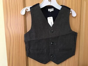 NWT Gymboree  Boys Vest Holiday Christmas wedding Baby toddler - Picture 1 of 1