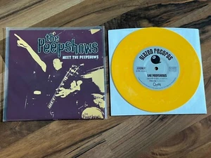 THE PEEPSHOWS Meet The Peephows 2000 US 7" yellow vinyl 95 only - Picture 1 of 2