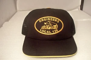 Engineers Local 139 Strapback Hat Made In USA Retiree - Picture 1 of 4
