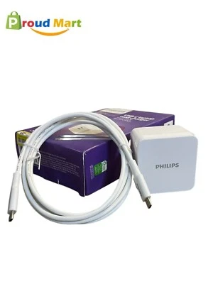 Зарядное устройство для ноутбука переменного тока Philips DLP3523 Elite 60 Вт и 7,5 Вт USB и USB-C - Изображение 1 из 4