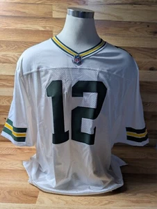 Nike On Field Aaron Rodgers Green Bay Packers Stitched Jersey Men's Size 2XL XXL - Picture 1 of 5