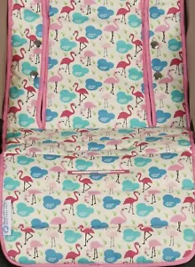Keep Me Cosy™ Pram Liner & Pram Accessories, Universal, Cotton – Flamingo - Picture 1 of 7