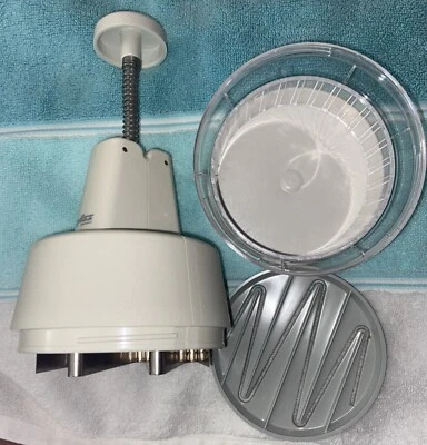 Cortador de alimentos ZYLISS lâmina de aço inoxidável cor amêndoa Suíça vintage - Imagem 1 de 4