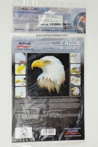 "Juego de plantillas de aerógrafo Harder and Steenbeck ""Eagle Wildlife" - Imagen 1 de 2