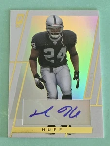2006 Topps Paradigm Portrayal MICHAEL HUFF Rookie Auto Gold #/50 Raiders RC #77 - Picture 1 of 2