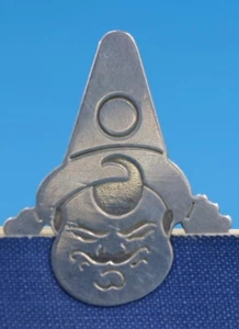 VINTAGE STERLING SILVER BOOKMARK - FATURES CLOWN - MOG HALLMARK      [15] - Bild 1 von 1