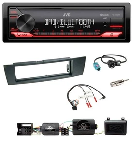 JVC DAB Lenkrad Bluetooth USB Autoradio für BMW 1er 2004-2013 E87 - Bild 1 von 10