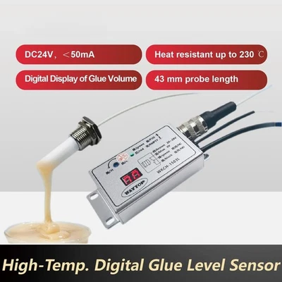 Digital Level Sensor High Temp Glue WKCH1503-B62 250°C Display Capacitive - Image 1 of 4