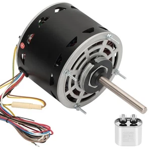 DL1036 Direct Drive Blower Motor, Fan Motor Replacement 1/3 HP,1075 RPM, 3 Sp... - Picture 1 of 7