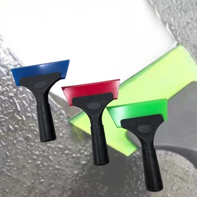 Raspador Goma Escobilla Mango Vinilo Ventana Tinte Coche Vidrio Tinte Herramienta Limpieza Foto 1 de 3