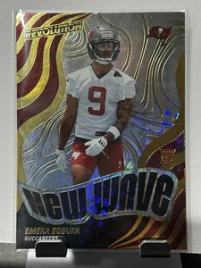 2025 Panini Revolution Football Emeka Egbuka New Wave RC #3 Tampa Bay Buccaneers - Picture 1 of 2