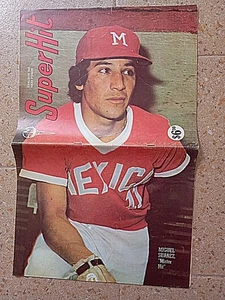 OLD YEAR 1977 MEXICAN BASE BALL HIT NO. 968 MAGAZINE, 50 PAGES - Picture 1 of 10