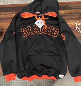Neu San Francisco Giants Stitches Medium Pullover Hoodie - Bild 1 von 7