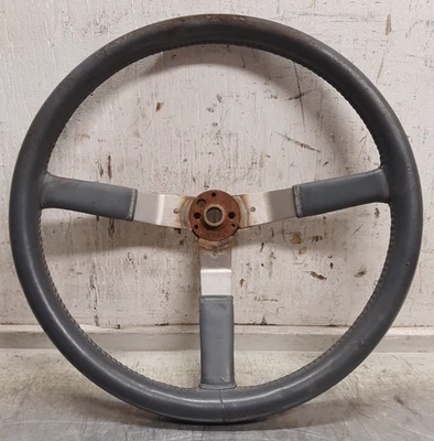 Volante Jeep YJ WRANGLER/CHEROKEE XJ CUERO GRIS CLARO ENVÍO GRATUITO #5 Foto 1 de 4