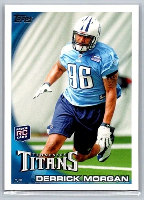 Derrick Morgan 2010 Topps Tennessee Titans #362 RC - Image 1 of 2