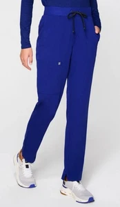 Fabletics Scrub High Rise Ion Scrub Pant Galaxy Blue Women’s Size 2X Short NWT - Picture 1 of 19