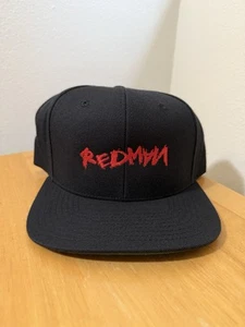 Cappello Redman Adulto Taglia Unica Regolabile SnapBack Cappello Metodo Hip Hop Uomo Wu Tang - Foto 1 di 3