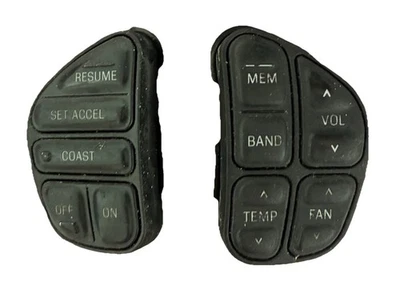 95-97 Lincoln Town Car Botones Volante Control de Crucero Radio A/C Foto 1 de 2