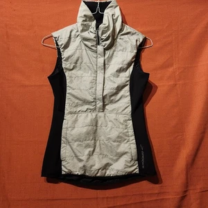Brooks Gray ThermoCool Vest Womens XS Running Reflective Performance Insulation - Picture 1 of 10