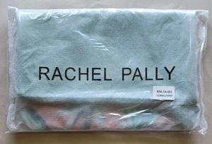 Rachel Pally - Paradise Tropical Mint Green Coral Clutch, Zip Top Bag, Neu - Bild 1 von 4