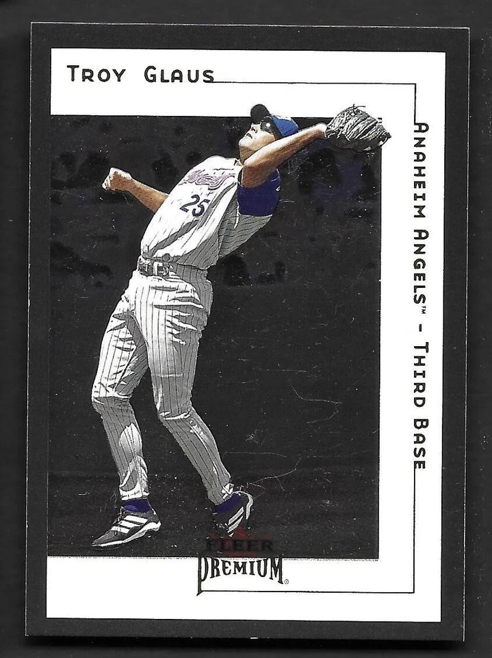2001 Fleer Premium #130 Troy Glaus Anaheim Angels - Image 1 of 1