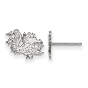 University of South Carolina Gamecocks Maskottchen Logo Sterlingsilber Ohrstecker - Bild 1 von 5