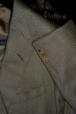 $4525 COMO NUEVO Oxxford Ropa Seda Lana Cachemira Chaqueta Blazer 44L Hecho a Mano Foto 1 de 4