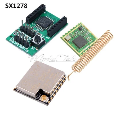 SX1278 433M Lora Ra-02 Modulo wireless RF a lunga distanza presa IPEX per Arduino - Immagine 1 di 4