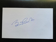 Bobby Charlton SIGNED card Man Utd England 1966 Winner World Cup 66 Manchester