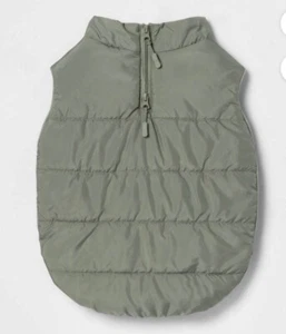 Boots & BarkleyGreen Dog Polyester Puffer Jacket Winter Jacket, Size XL - Picture 1 of 5