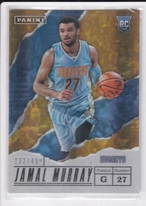2016-17 Panini Father's Day #58 Jamal Murray Holo Foil RC 132/499 Denver Nuggets - Picture 1 of 2