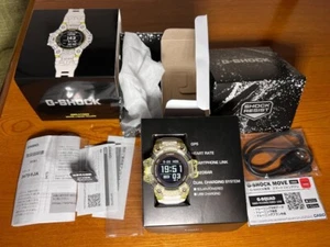 CASIO G-SHOCK GBD-H1000-7A9JR GPS Heart Rate Monitor Watch White USED from JAPAN - Picture 1 of 19
