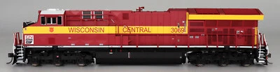 Locomotora Intermountain 497113-01 HO CN Wisconsin Central GE ET44AC DCC Foto 1 de 4