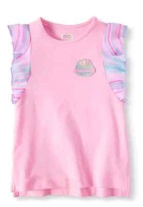 365 Kids From Garanimals Flutter Tank with Interactive Patch Size 4 (LOC TUB 13) - Picture 1 of 1