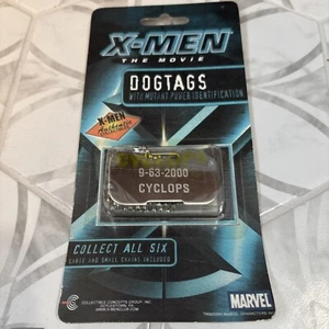 X-Men: The Movie 2000 Authentic Collectible Dogtag Cyclops Brand New - Picture 1 of 3