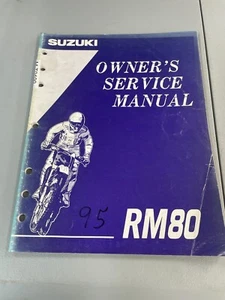 OEM 1995 Suzuki RM80 Service Manual # 99011-02B70-03A - Picture 1 of 13