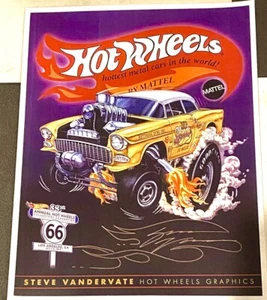 Chevy Gasser Dirty Blonde 2019 33rd Convention E Sheet 55 Hot Wheels - Imagen 1 de 1