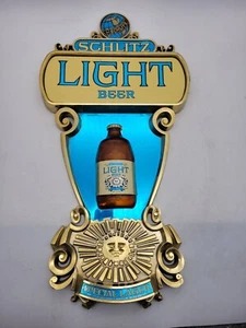 Vintage Schlitz Light Beer Special Lager Beer Sign bottle *See pictures* - Picture 1 of 16