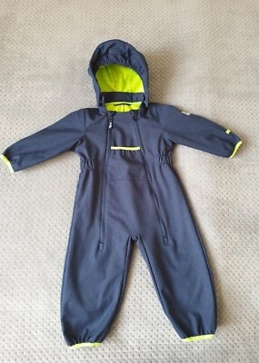 Baby Softshell-Overall Herbst. JAKO-O, Gr. 80/86. Gebraucht, sehr guter Zustand. - Bild 1 von 4