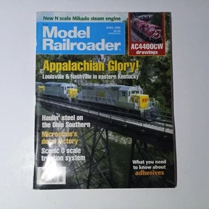 Model Railroader Magazine April 1996 Appalachian Glory - Picture 1 of 2