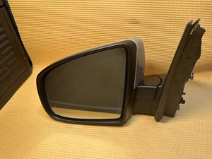 🚘2007 BMW X5 E70 FRONT LEFT SIDE MIRROR SILVER EXTERIOR MIRROR HEATED - Picture 1 of 18
