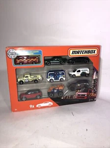 Mattel Matchbox Spielzeugautos Set 9 Stück exklusives Auto dabei - Bild 1 von 6