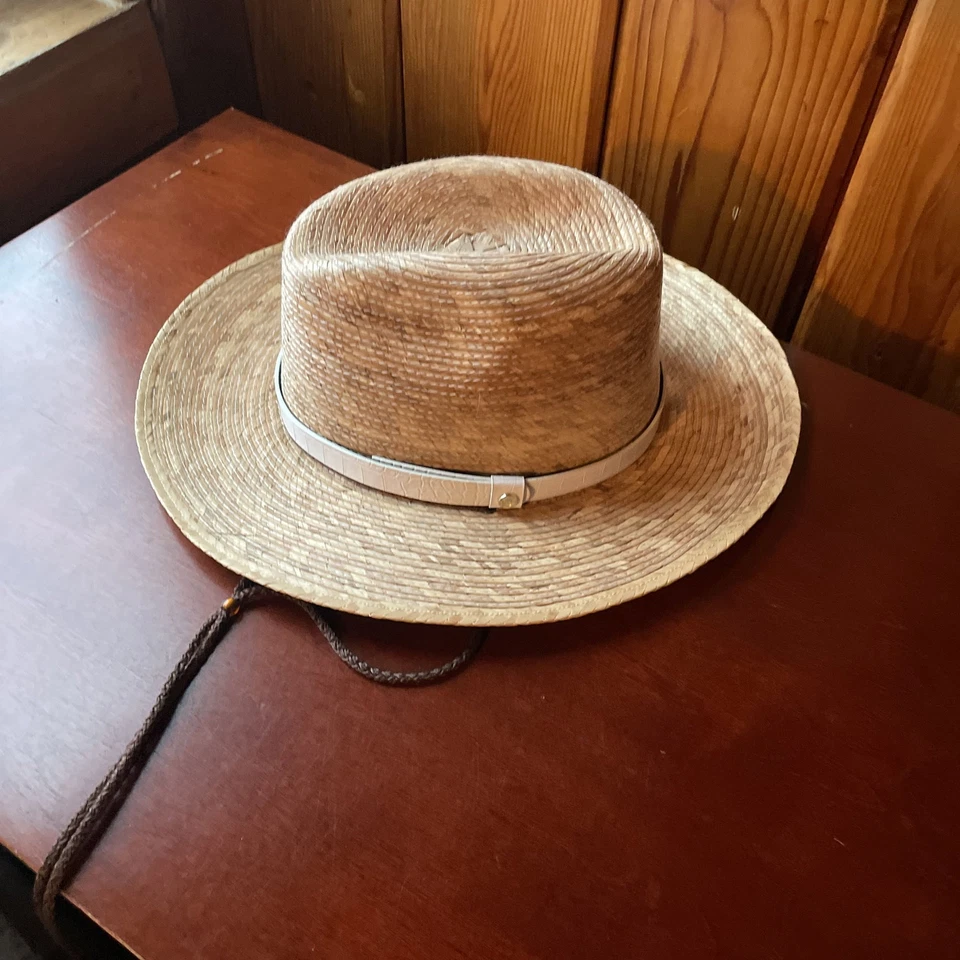 Sombrero de paja unisex adecuado para el campo en color natural/marrón Foto 1 de 1