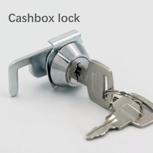 1PCS Cash Tray Box Lock Money Case Security Locks Cylinder Hardware Spare Parts
