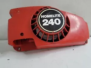 Homelite 240 gruppo coperchio rinculo motosega senza manico plastica rossa parte usata dal produttore di apparecchiature originali - Foto 1 di 18