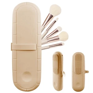Großer Reise Make-up Pinsel Halter, Silikon Make-up Pinsel Organizer Tragbar - Bild 1 von 7