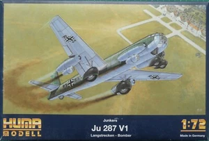 OOP Huma 5001 1/72 Junkers Ju 287 - Prototipo de jet de ala barrida delantera alemana Segunda Guerra Mundial - Imagen 1 de 4